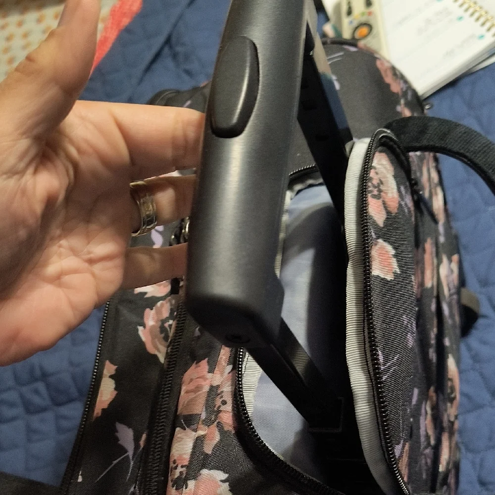 Kroser Floral Black Laptop Bag, Still In Really Good Condition